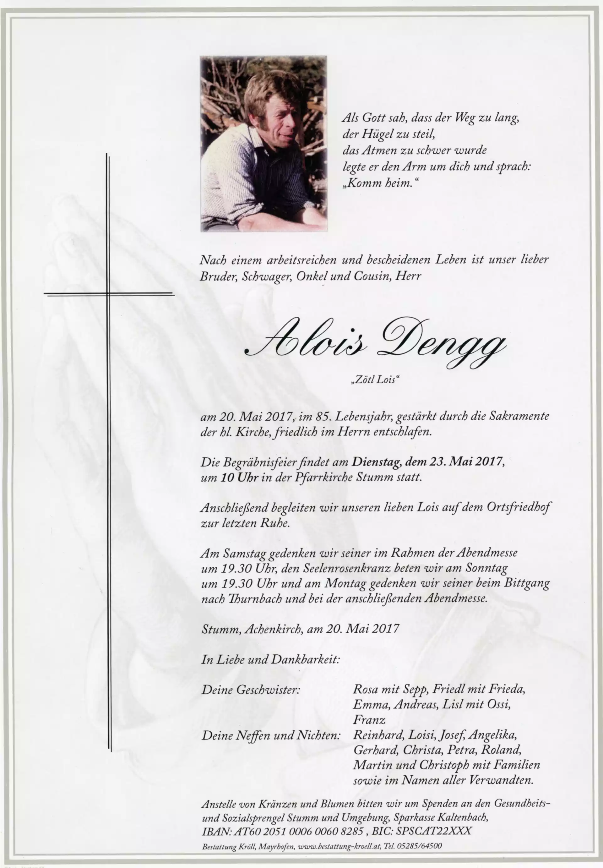 Parte von Alois Dengg
